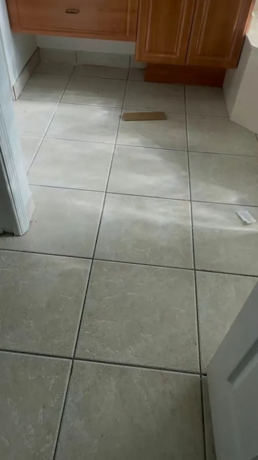 Tile Restoration - Kitchen - Miami, FL - Before